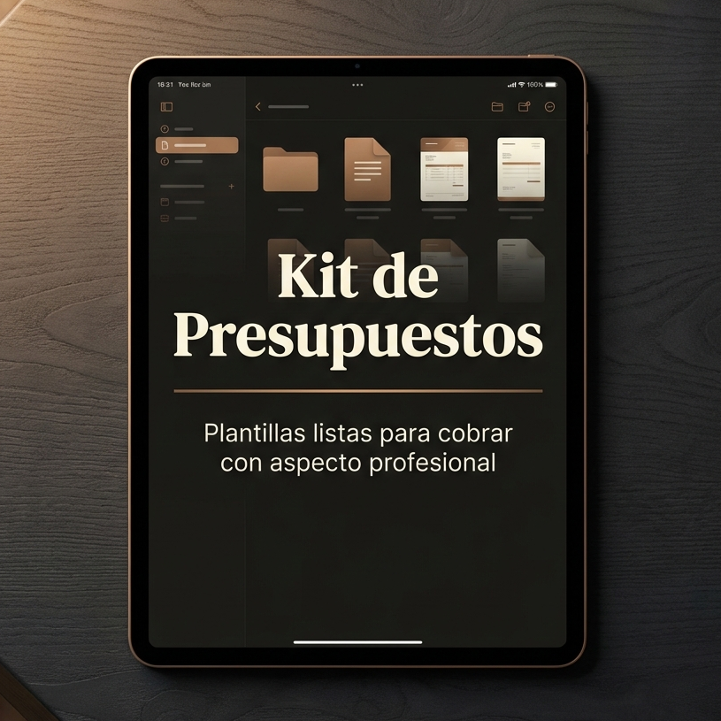 Kit de Plantillas: Presupuestos, Recibos y Seguimientos